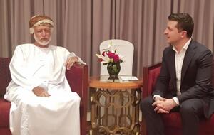 Офіс президента 5 січня поінформував, що Зеленський зустрівся з міністром закордонних справ Оману