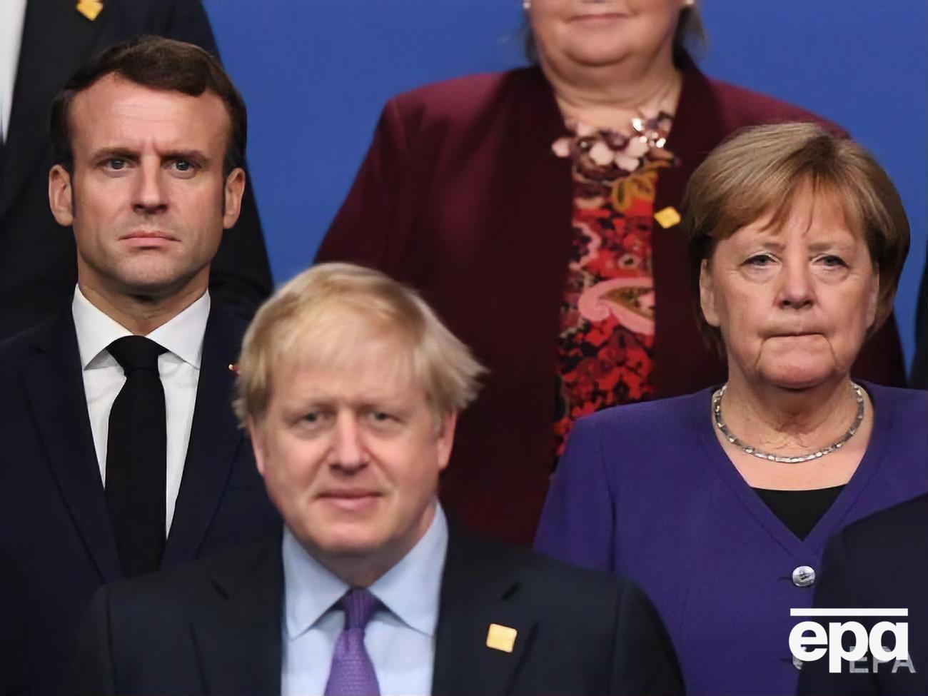 Меркель, Макрон и Джонсон заявили, что необходима деэскалация ситуации на Ближнем Востоке