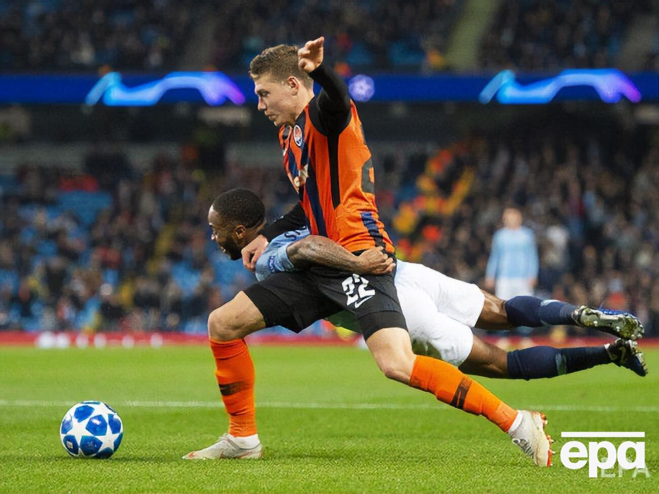 Матвиенко дважды в этом сезоне играл против "Манчестер Сити"