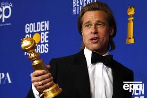 Питт стал обладателем премии "Золотой глобус 2020"