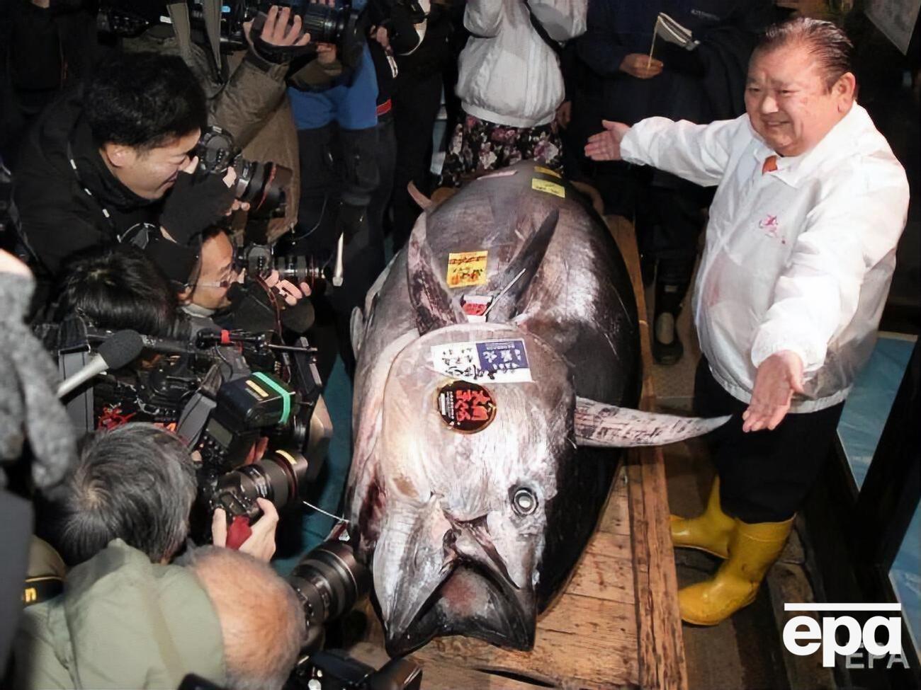 Рыбный аукцион в Токио традиционно проходит в начале января
