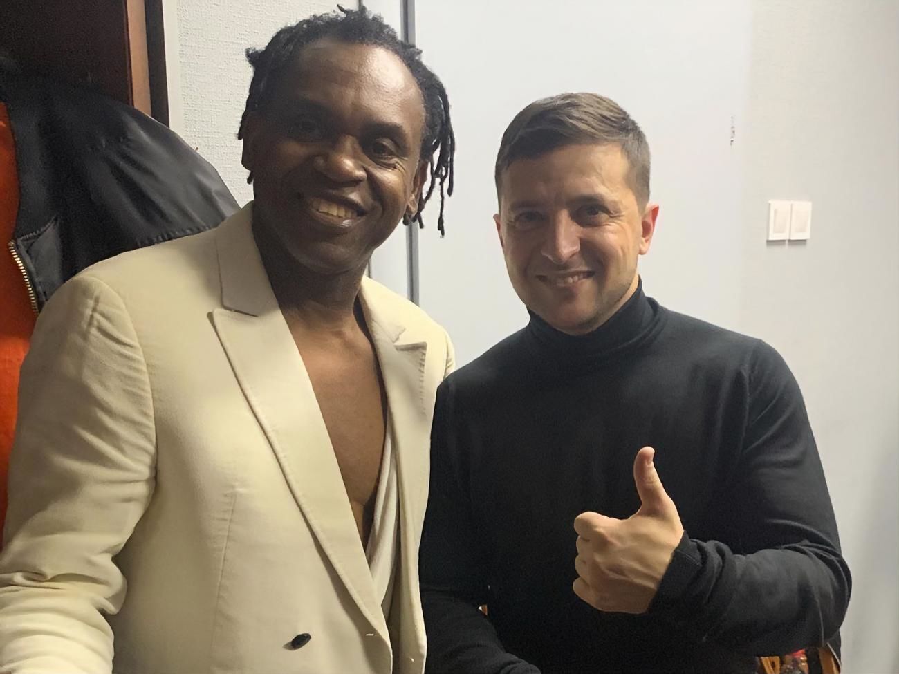 Dr. Alban (ліворуч) у 2019 році щонайменше двічі приїжджав в Україну