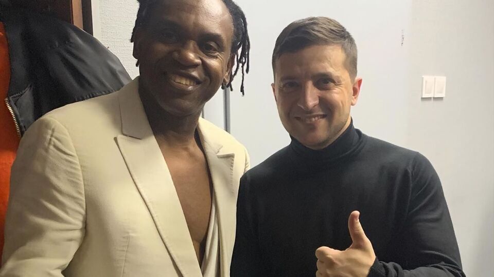 Dr. Alban (ліворуч) у 2019 році щонайменше двічі приїжджав в Україну