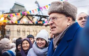 Жириновский выходил в центр Москвы