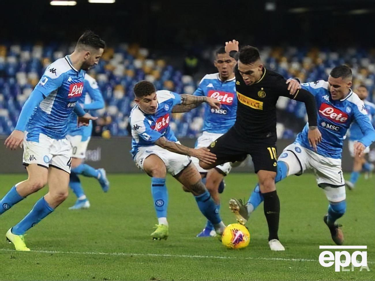 "Интер" обыграл "Наполи" со счетом 3:1