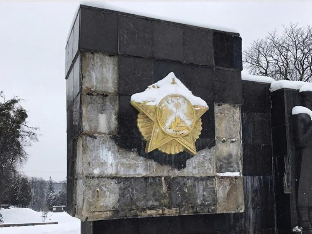 Монумент Славы во Львове окончательно демонтировали в марте 2019 года