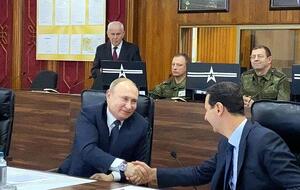 Путин провел встречу с Асадом в командном пункте группировки Вооруженных сил России в Сирии