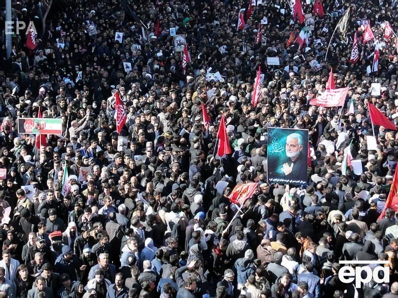 Пострадавшие на церемонии прощания с Сулеймани находятся в больнице