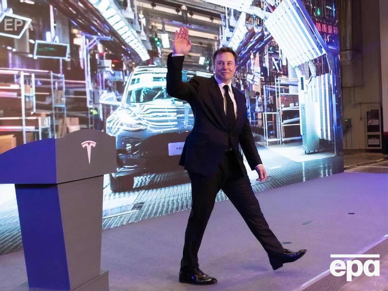 Маск заявив, що на завод у Шанхаї чекає великий успіх