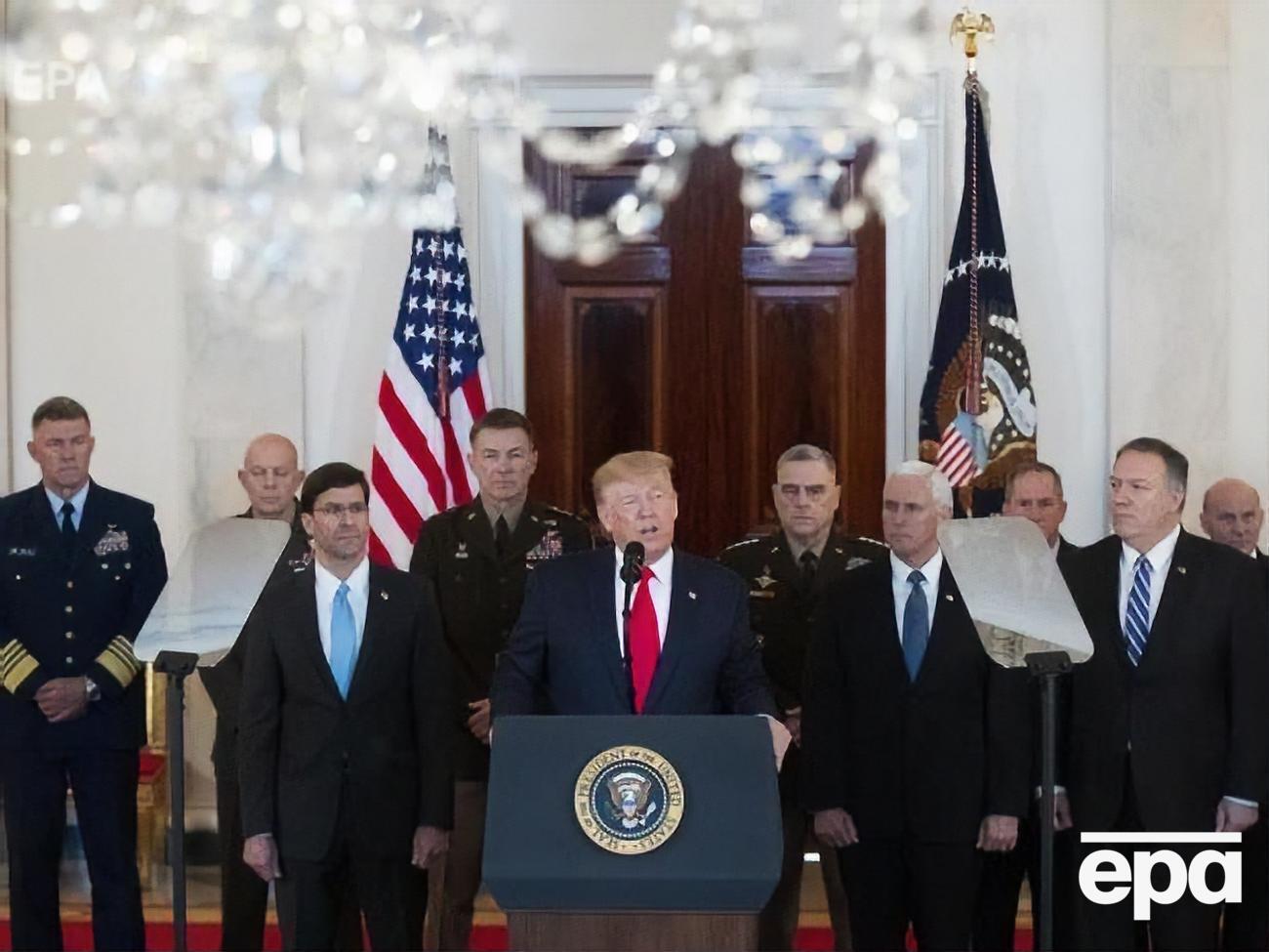 Трамп: Іран витратив отриману від США готівку для того, щоб перетворити регіон на пекло