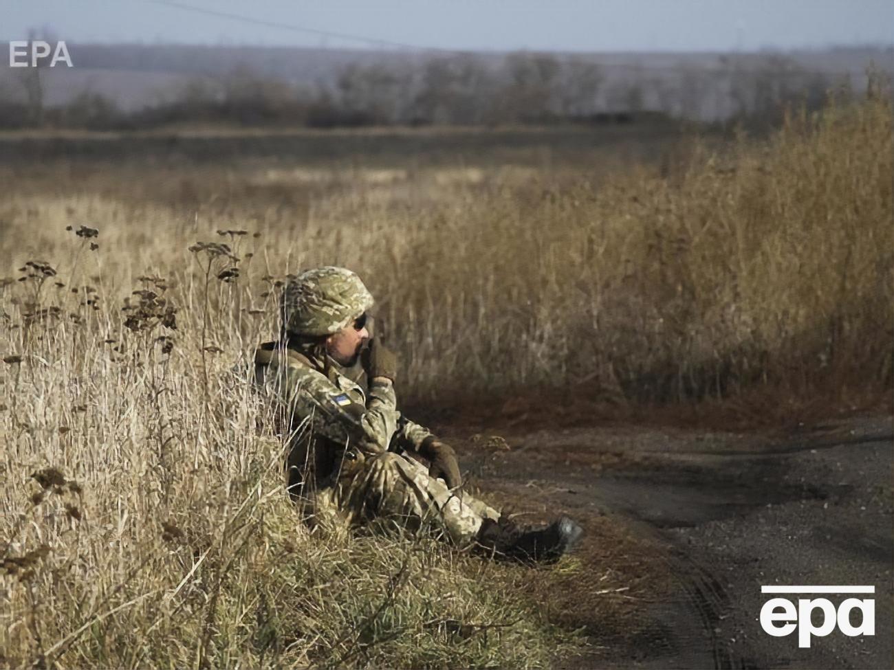 Один український боєць дістав поранення