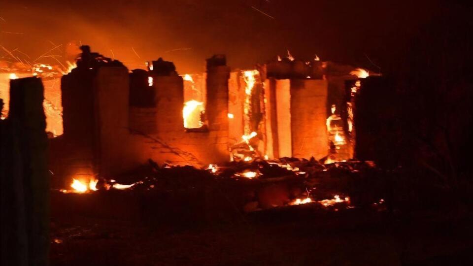 30 сентября в Луганской области возобновились массовые возгорания