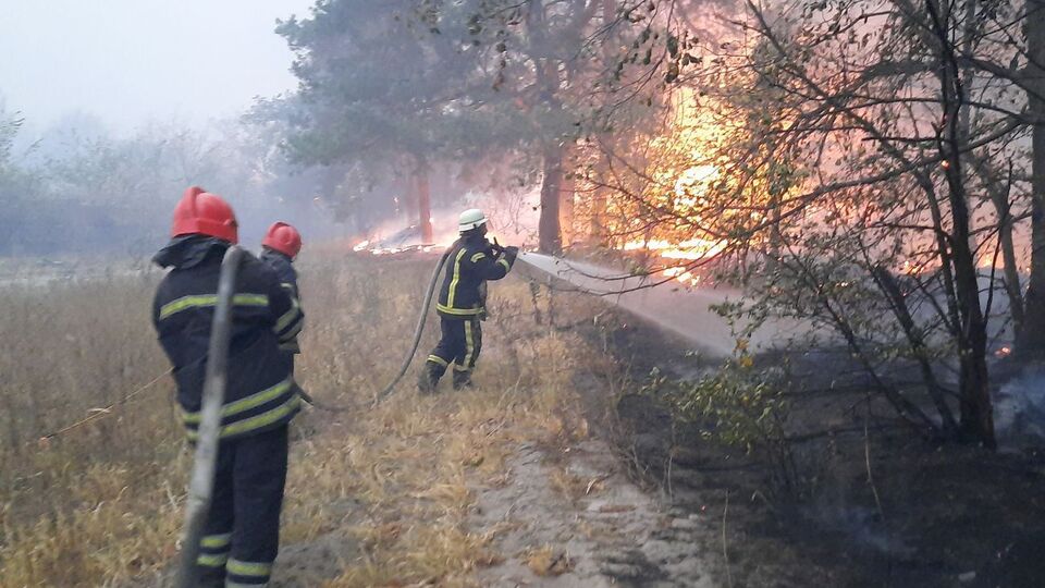 Станом на ранок 1 жовтня було ліквідовано 116 зі 146 пожеж