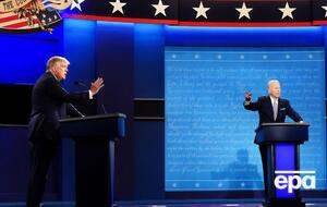 Наступні дебати Трампа й Байдена проведуть 15-го і 22 жовтня