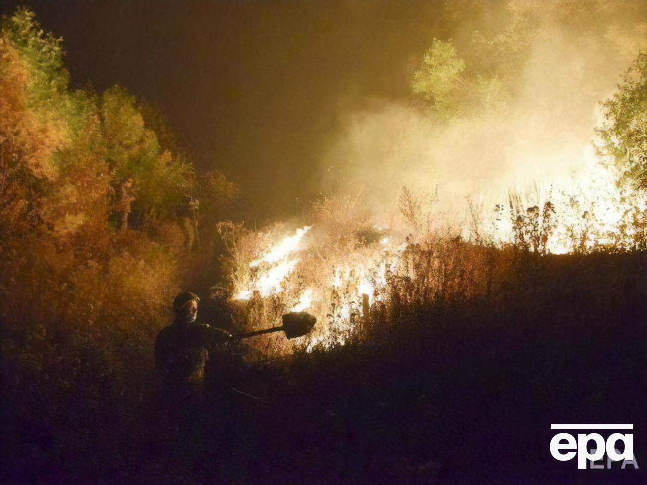 Пожары в Луганской области возобновились 30 сентября