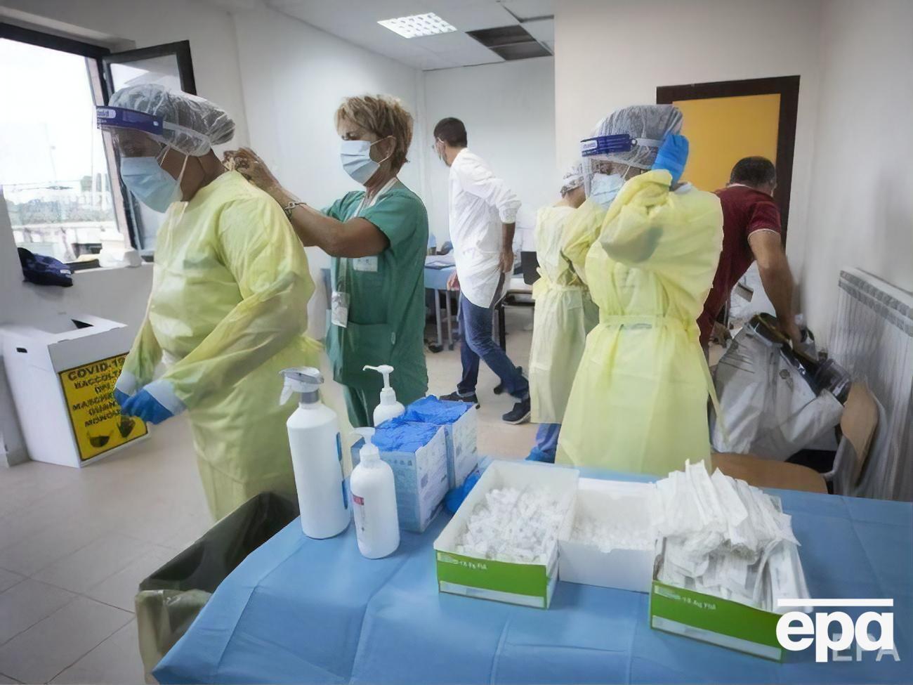 В Италии увеличилось число новых случаев COVID-19