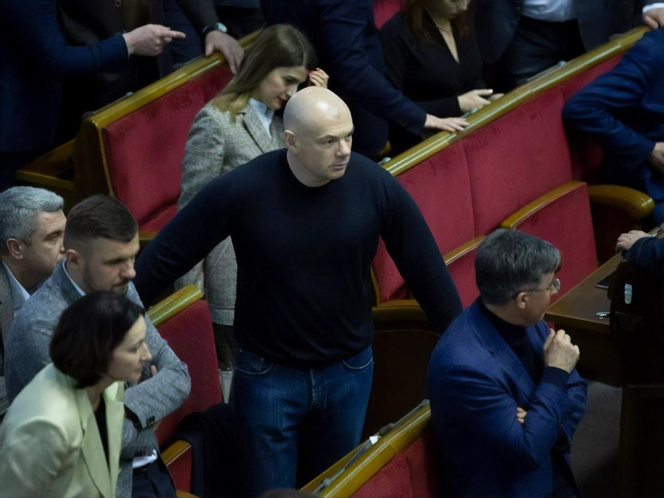 Палиця цього тижня був у парламенті