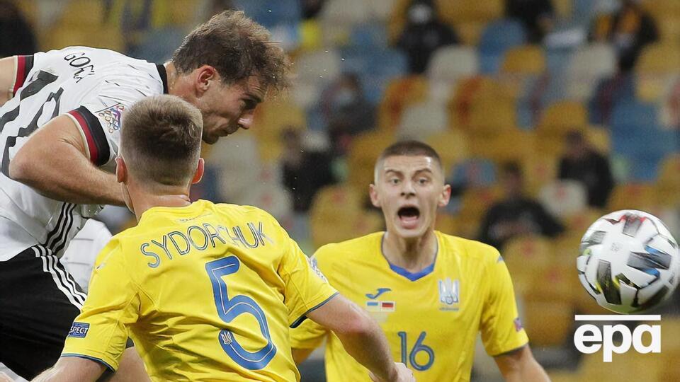 Україна поступилася Німеччині на НСК "Олімпійський"