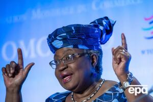 На пост главы ВТО претендуют Нгози Оконджо-Ивеала из Нигерии (на фото) и Ю Мен Хи из Южной Кореи