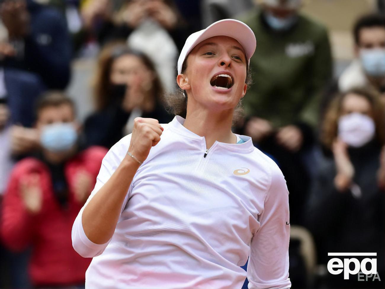 Швьонтек у фіналі здобула перемогу у двох сетах