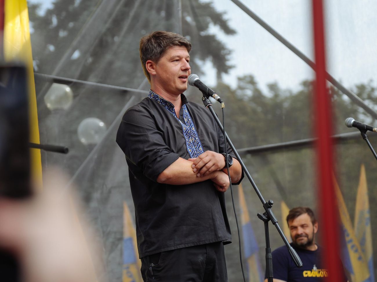 Артист и ветеран АТО Шараскин станет депутатом Рады