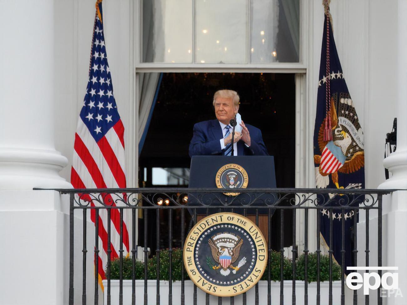 Трамп виступив із промовою на підтримку правопорядку