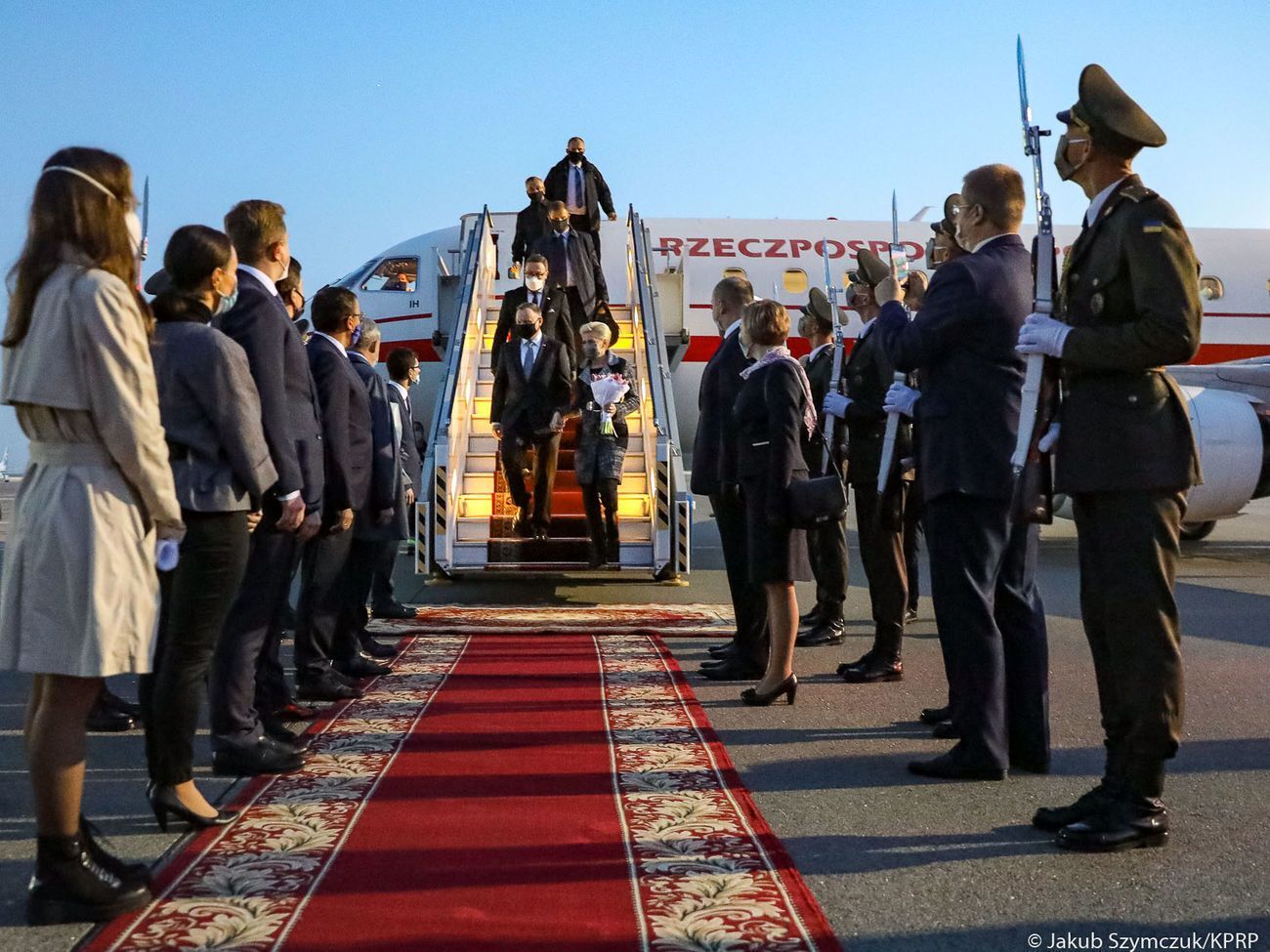 Дуда прибыл в Украину