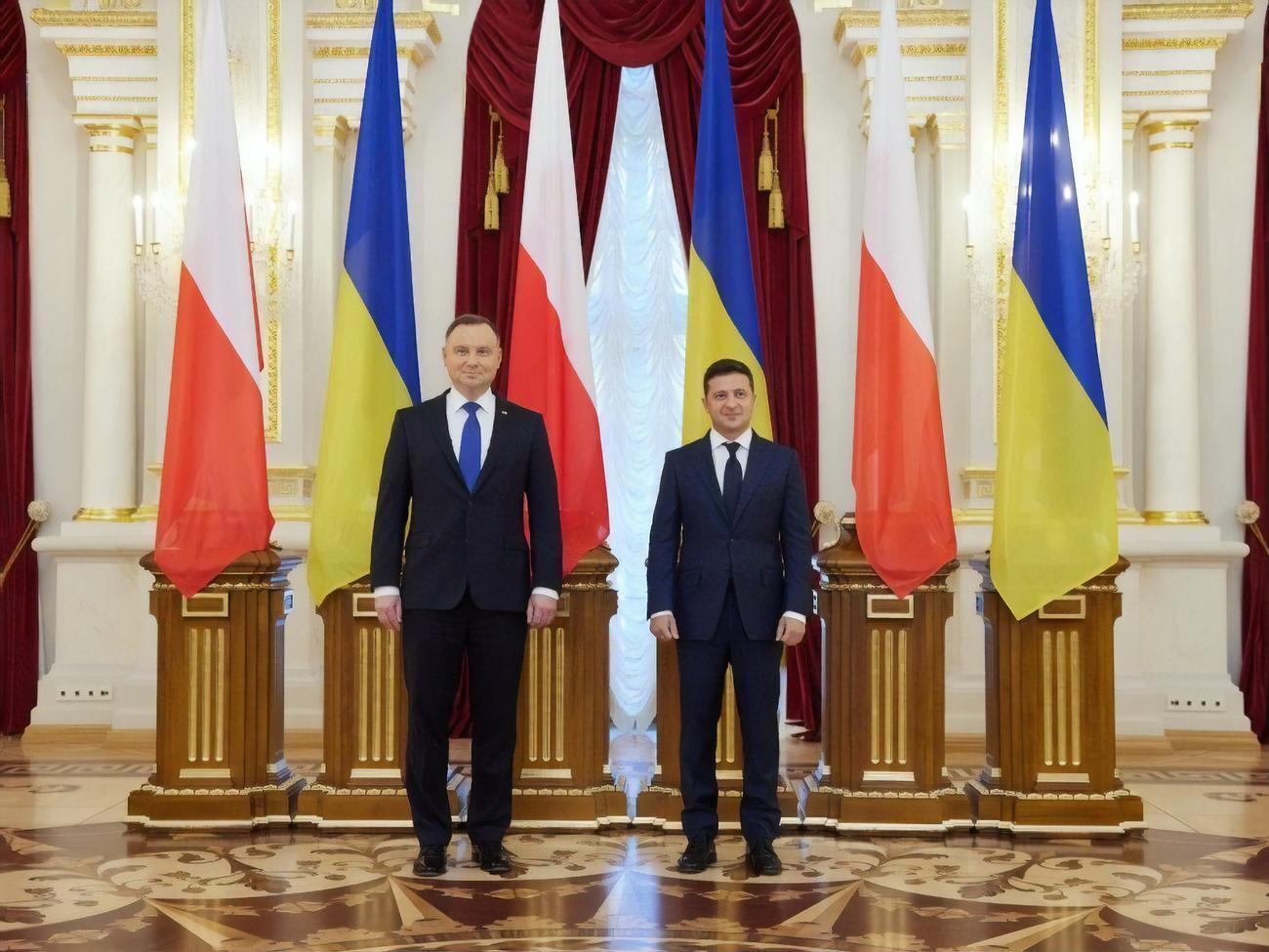Дуда і Зеленський провели переговори в Києві