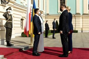 Дуда находится с визитом в Украине