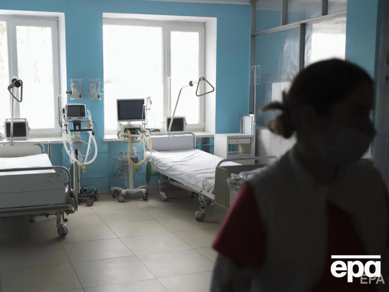 В среднем по Украине заполнено почти 61% койко-мест