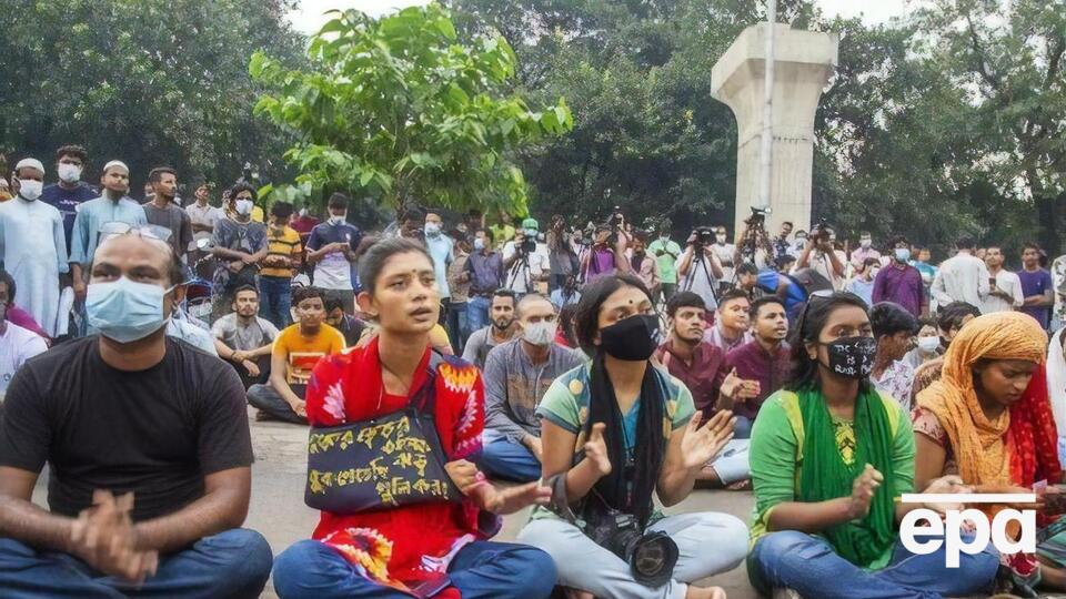 Жители Бангладеш вышли на демонстрации