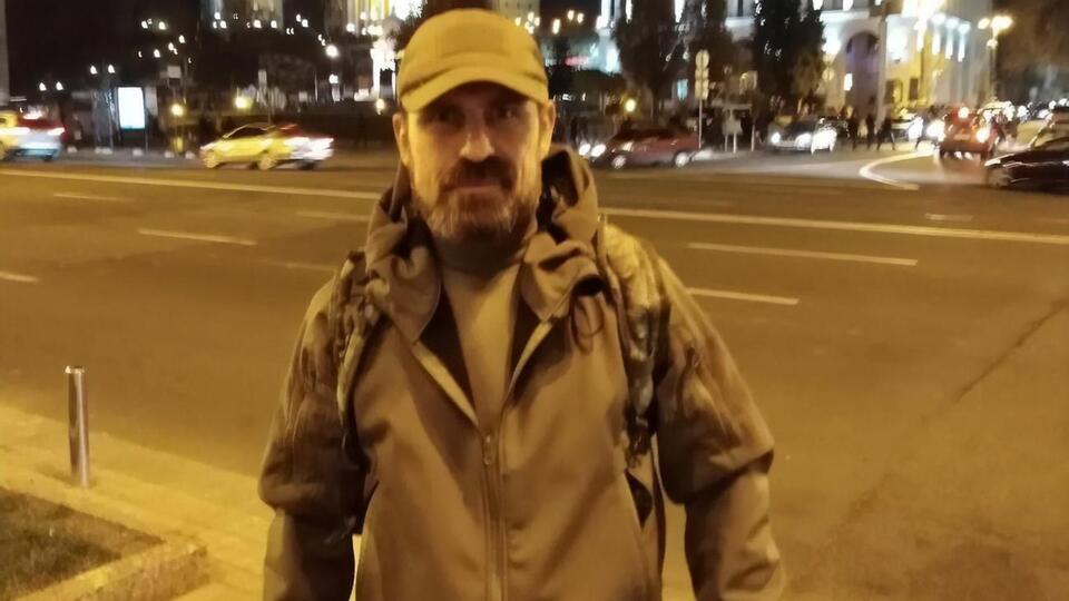 Микитенко участвовал в боях под Славянском в составе добровольческого батальона Нацгвардии им. Сергея Кульчицкого