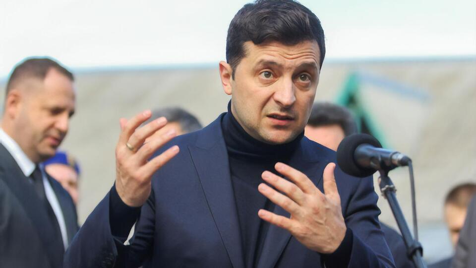 Zelensky says that Ukraine needs help of the whole world in stopping the war in Donbas.