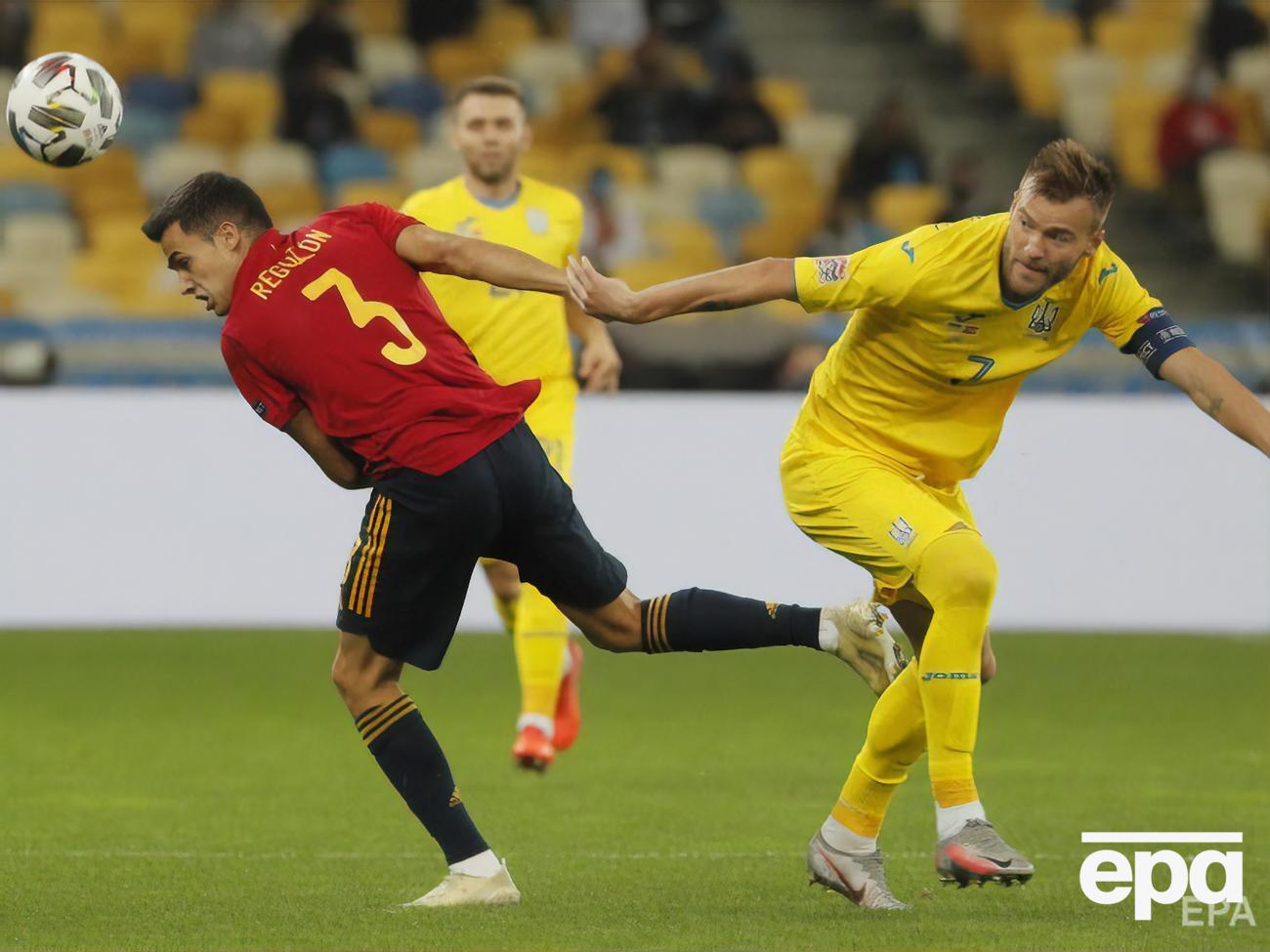 Місяць тому Україна програла Іспанії з рахунком 0:4