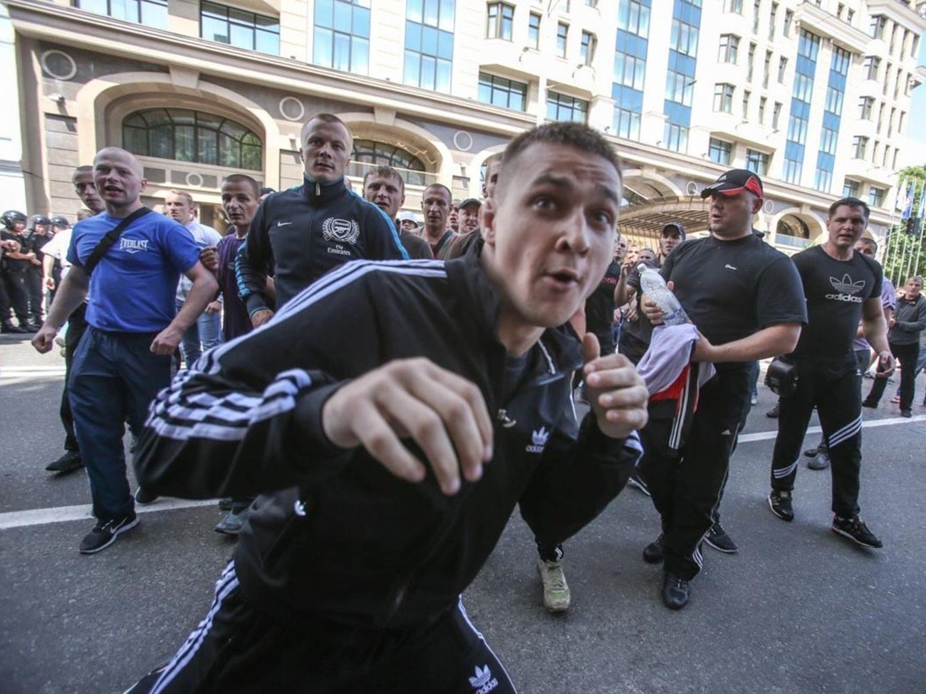 Титушко в 2013 году получил известность после нападения на журналистов