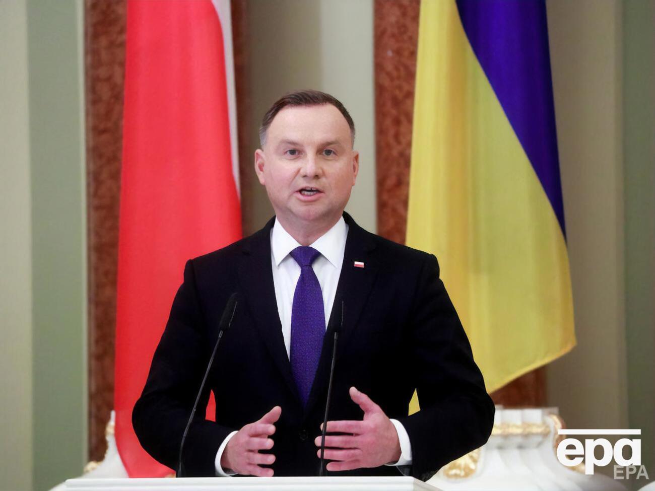 Дуда: Мы хотели бы модернизации пунктов пересечения польско-украинской границы