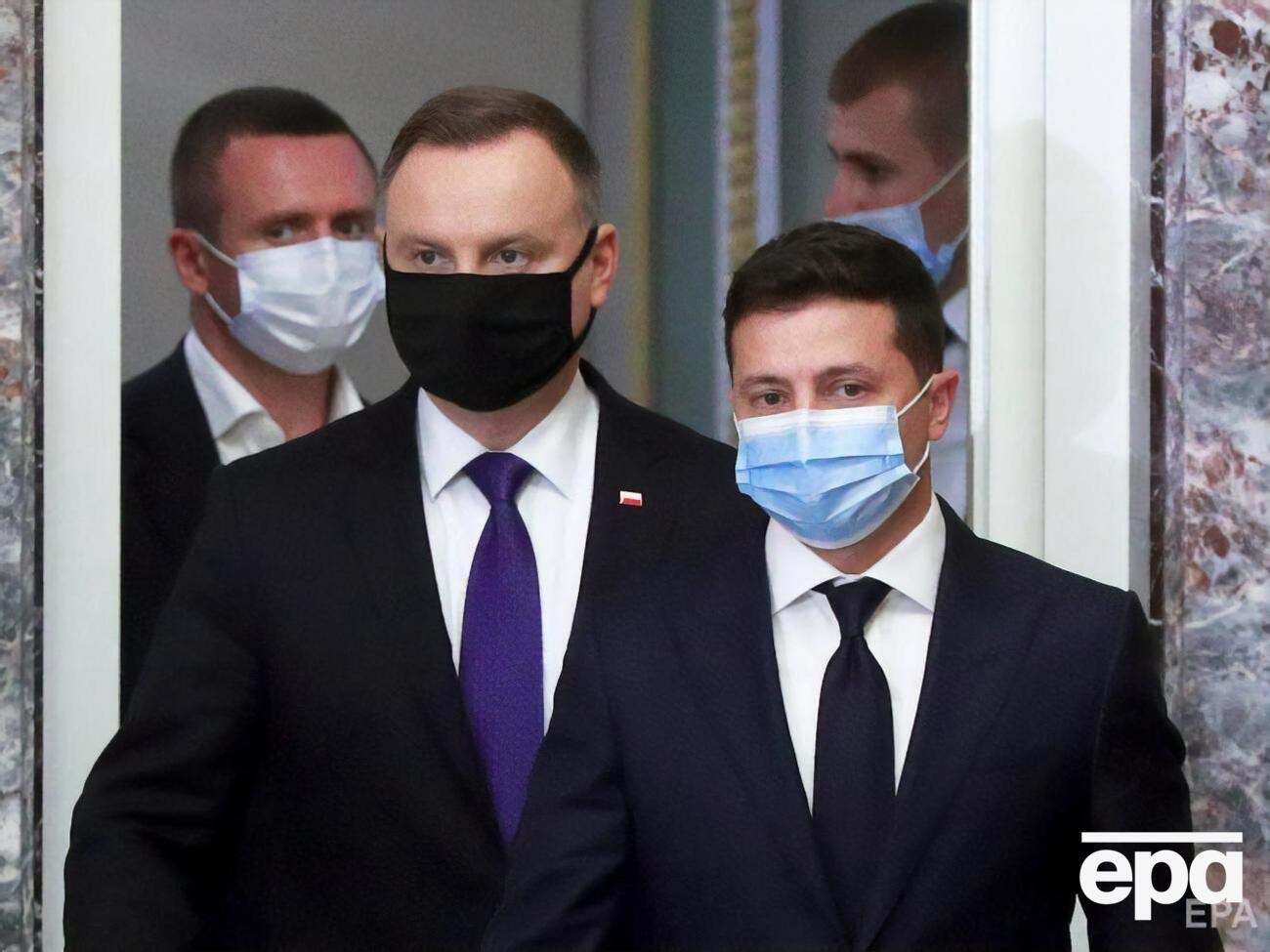 Дуда прибув в Україну з офіційним візитом і зустрівся із Зеленським