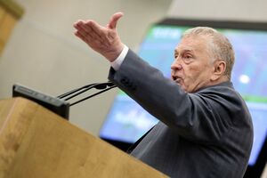 Жириновський (на фото) назвав Навального "боягузливою людиною"