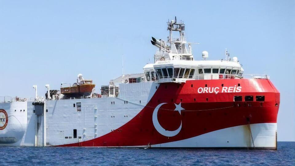 Турецкое исследовательское судно Oruç Reis будет исследовать нефтегазовый шельф