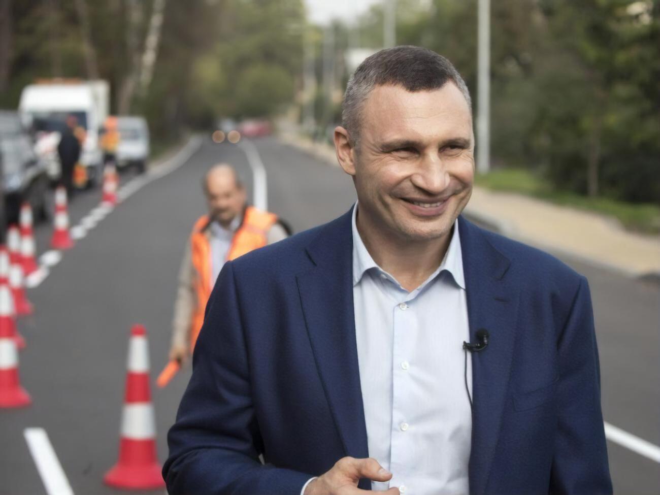 Кличко проинспектировал строительство новой дороги