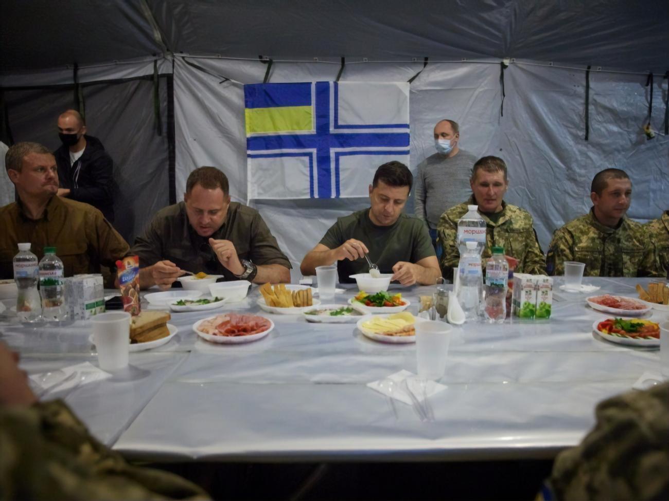 Зеленский и Ермак 14 октября находились в Донецкой области с рабочей поездкой