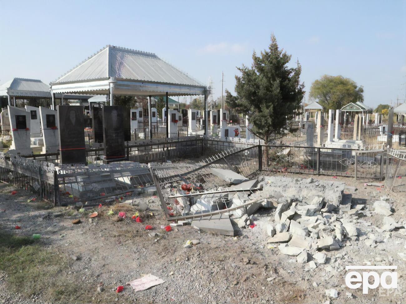 Кладбище находится в&nbsp;Тертерском районе Азербайджана