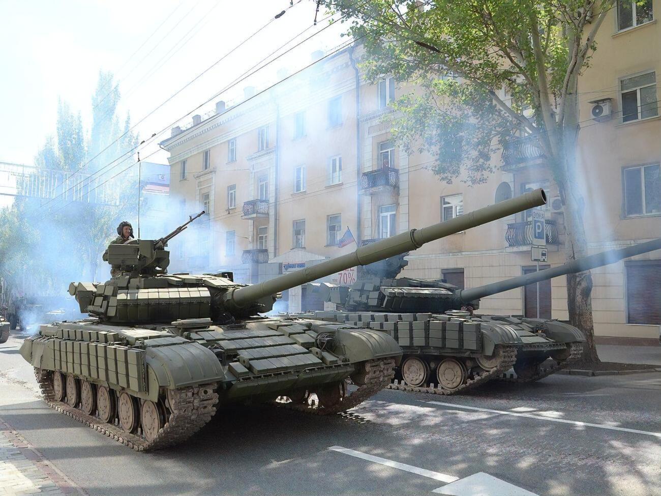Т-64 бойовиків вичерпав свій ресурс