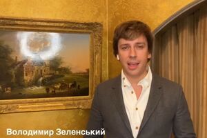 Галкін записав ролик, підписавши себе в титрах ім'ям українського президента Зеленського