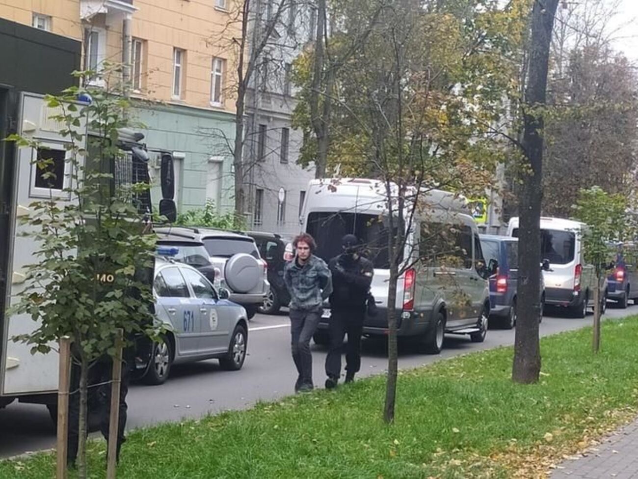 У Мінську затримали вже приблизно 10 осіб