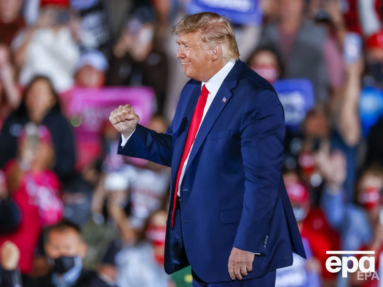 Трамп спробував принизити Байдена на мітингу