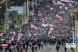 У Мінську відбувався "партизанський марш"
