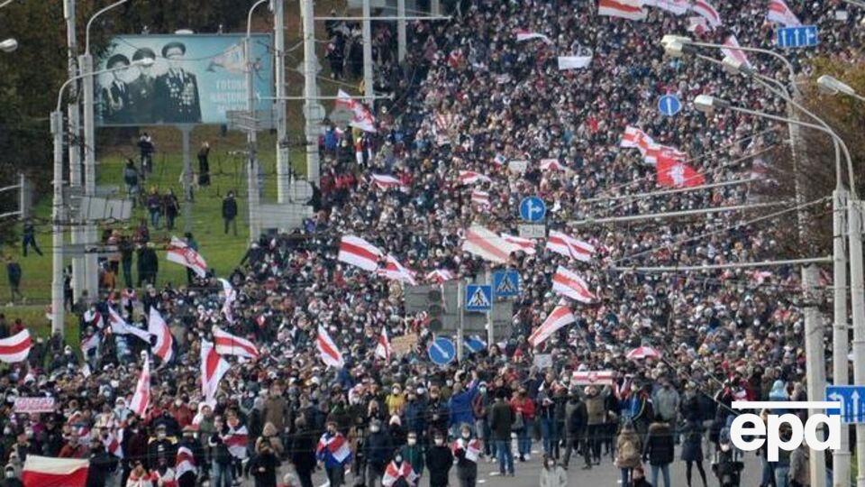 У Мінську відбувався "партизанський марш"
