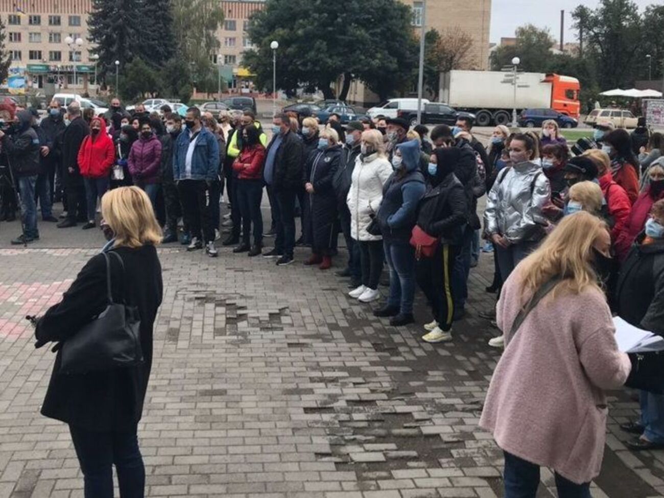 Жителі Сміли вийшли на протест