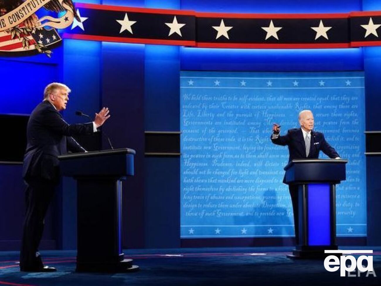 Наступний раунд дебатів між Трампом і Байденом може відбутися 22 жовтня